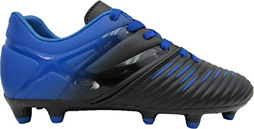 Vizari Liga FG Soccer Cleats for Kids | 100% Synthetic Football Cleats for Comfortable Wear | Water Resistant Two Tone Soccer Shoes with Anti-Stretch Lining for Flexible Indoor and Outdoor Play