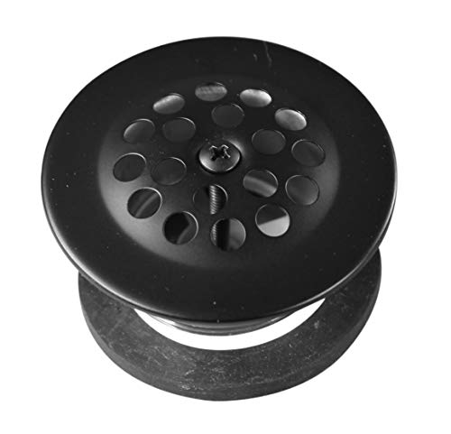 Westbrass Beehive Grid Bath Waste - 22" Make-Up, 17 Gauge Tubing, Matte Black, D324-62