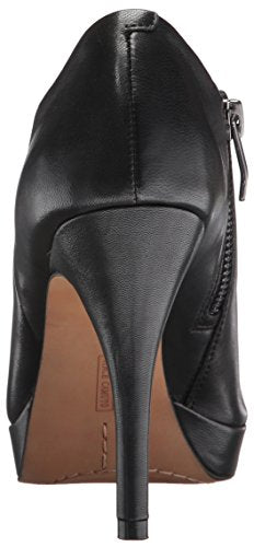 Vince Camuto Women's Elvin Platform Bootie Fashion Boot, Black Nappa, 12