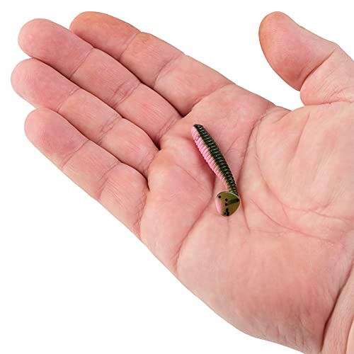 Berkley PowerBait Power Swimmer Fishing Soft Bait, Silver Flash, 3.3in