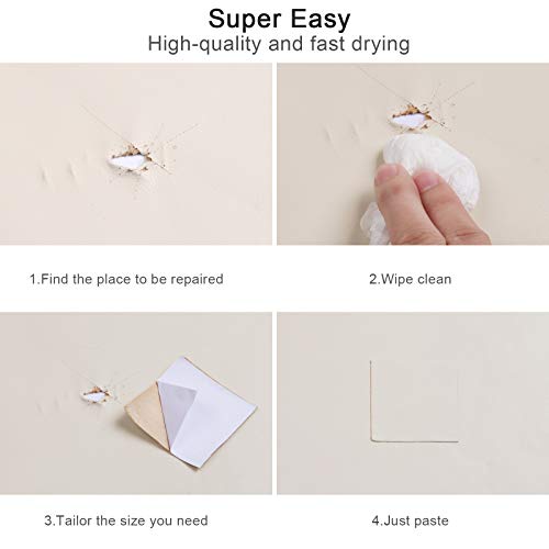 BSZHTECH Leather Repair Tape Self-Adhesive Leather Repair Patch for Couch Furniture Sofas Car Seats Advanced PU Vinyl Leather Repair Kit(Grey, 3.9 X 79 inch)
