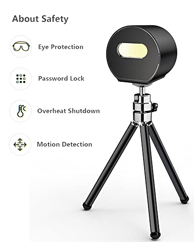 LaserPecker 1 Pro (Basic) Laser Engraver, DIY Mini Etcher Portable Design High Precision Engraving for Wood Felt Leather - Protective Goggles Included