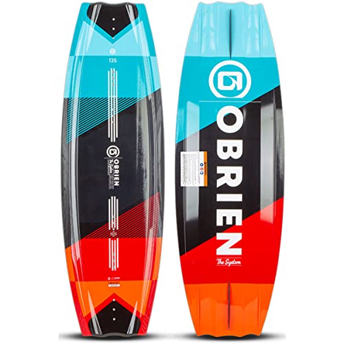 O'Brien System Wakeboard 140cm w/Clutch 10-14 bindings,Green
