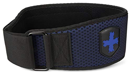 Harbinger Hexcore 4.5-Inch Weight Lifting and Workout Belt, Competition Size (Men's & Women's)