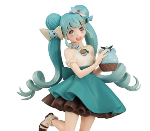 FuRyu Hatsune Miku: Chocolate Mint Sweet Sweets Series Figure, Multicolor