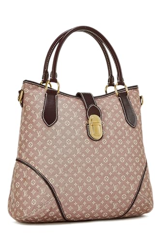 Louis Vuitton, Pre-Loved Burgundy Monogram Idylle Elegie, Burgundy