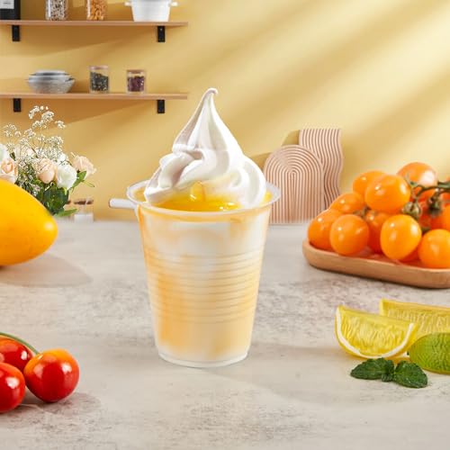 RACETOP Plastic Disposable Cups 12 oz 300 Pack, Clear Plastic Cups Bulk, Cold Drinking Party Cups, Transparent for Wedding,Thanksgiving, Christmas Party