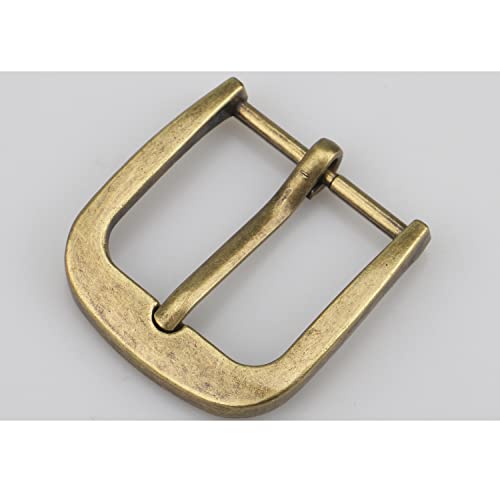 Mufeban 1.1 to 1.5 Inches Belt Buckle 28mm to 38mm Single Prong Square Belt Buckles for Women Men (1.1 inches, Buckle24)