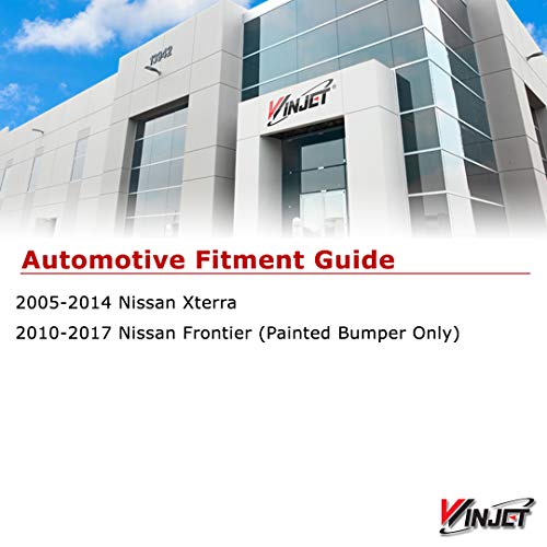 Winjet Fog Lights OEM Series for [2005-2015 Nissan Xterra] [2010-2017 Frontier][2018 2019 Nissan Frontier] with H11 12V 55W Halogen Bulbs Fog Lamps Replacement w/Wiring and Switch Kit Clear Lens