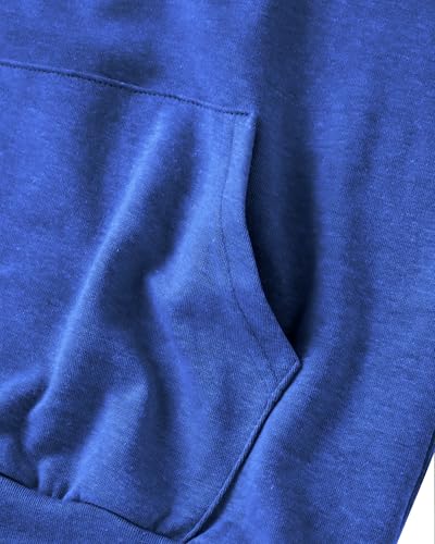 GIVON Women's Essential Cotton Hoodie Lightweight French Terry Long Sleeve Pullover Sweatshirt / DCF440-LIGHTMINT-S