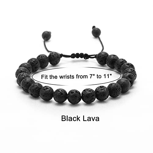 JoycuFF Long Distance Relationship Birthday Gifts For Boyfriend Men Women Him Or Her King And Queen Crown Couples Bracelets Matching Gifts For Anniversary Valentine's Day Birthday Christmas