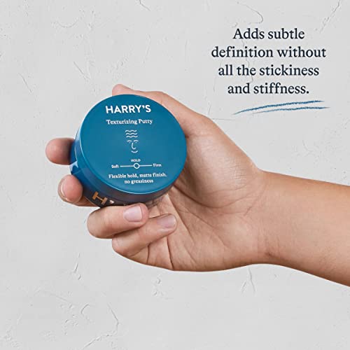 Harry's Texturizing Hair Putty | Definition Without Stickiness or Stiffness | 2.5 Fl Oz, 3 Pack