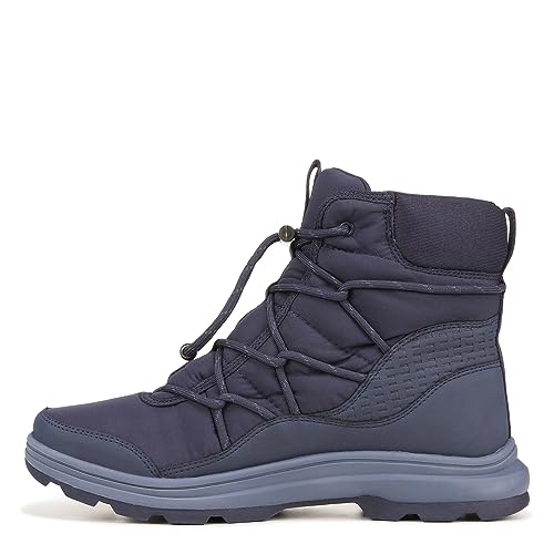 Ryka Womens Brae Water-Repellent Winter Snow Boot Blue 9 M