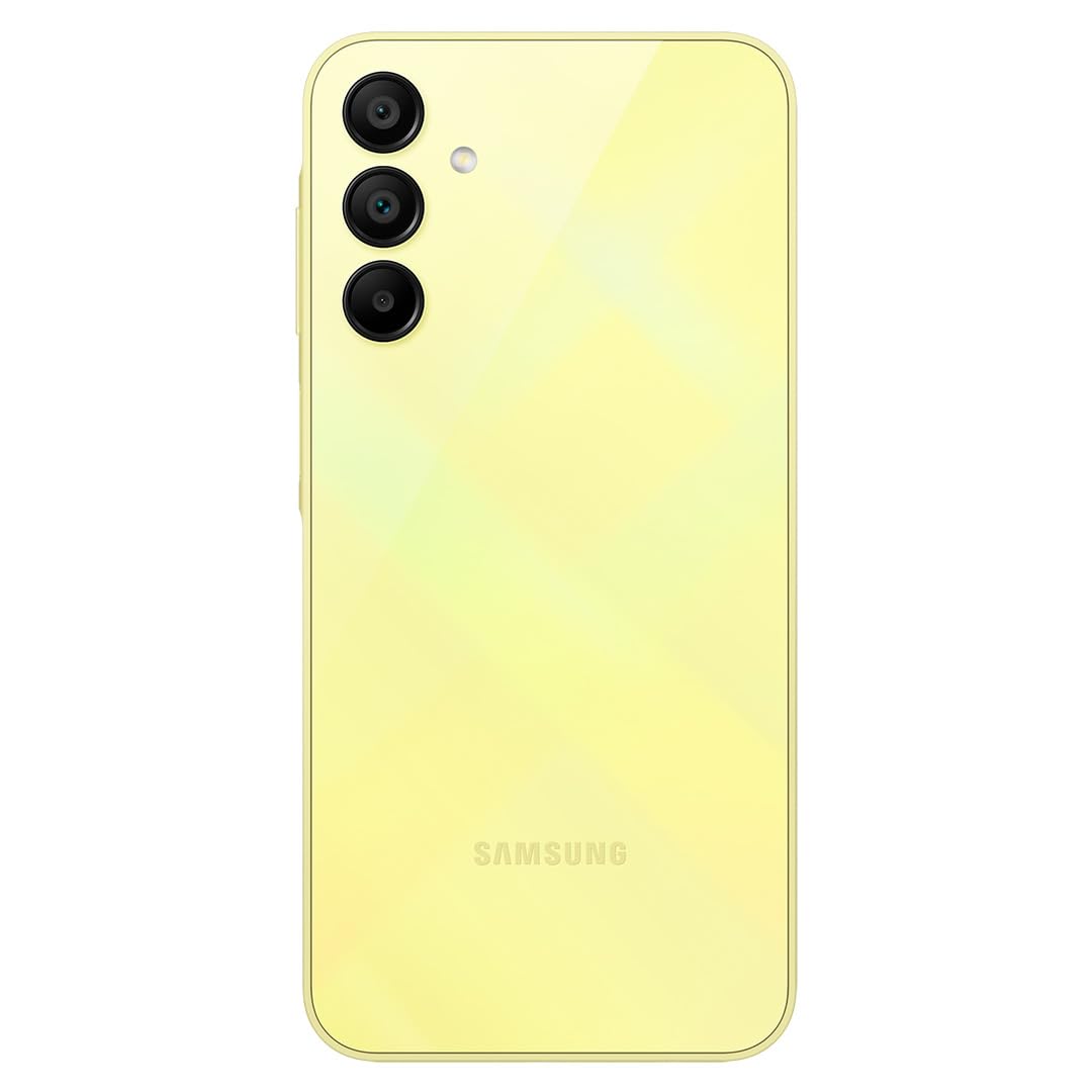 Samsung Galaxy A15 A155M 128GB Dual-SIM GSM Unlocked Android Smartphone (Latin America Version) - Yellow