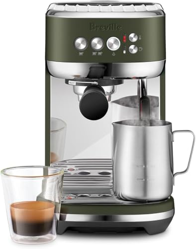 Breville Bambino Plus Espresso Machine BES500OLT, Olive Tapenade
