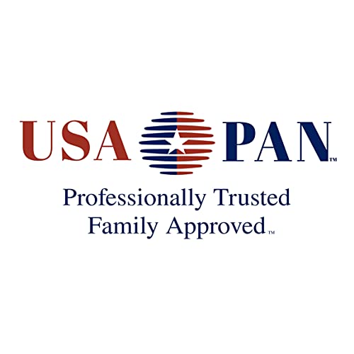 USA Pan Jelly Roll Baking Pan and Bakeable Cooling Rack, Nonstick Commercial Quality