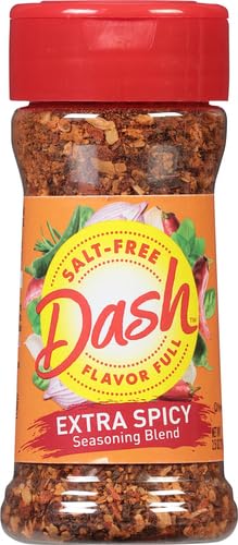 Dash Salt-Free Seasoning Blend, Extra Spicy, 2.5 Ounce