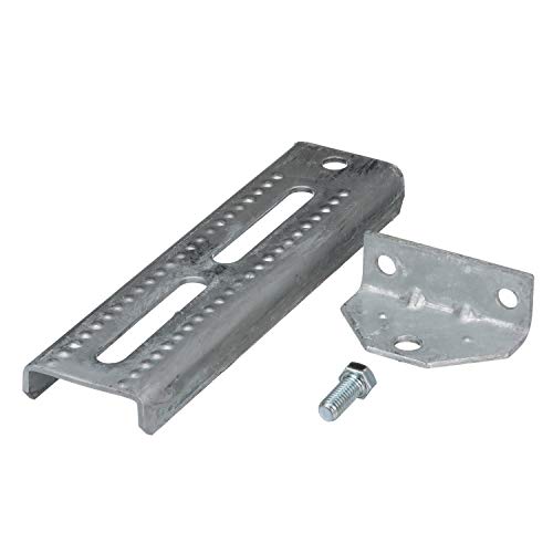Seachoice Swivel Bolster Bracket, 8 In., Boat Trailer, Galvanized Grey