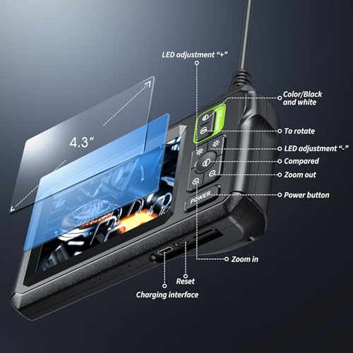 Endoscope Camera with Light