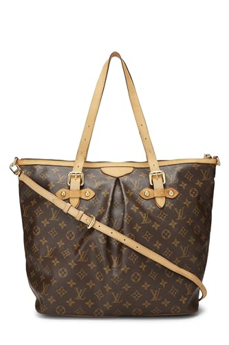 Louis Vuitton, Pre-Loved Monogram Canvas Palermo GM, Brown