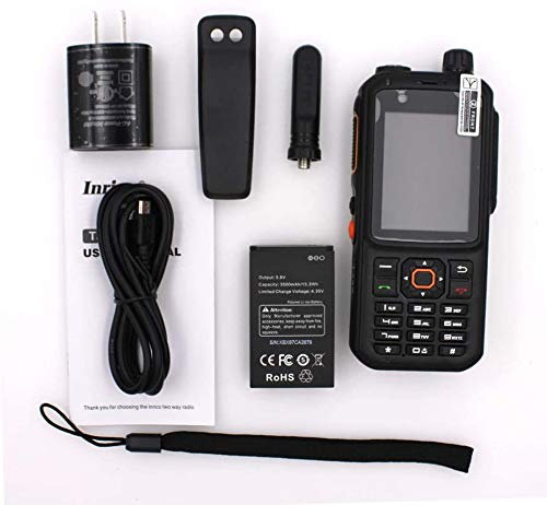Inrico T320 4G Network Radio WiFi Bluetooth Mobile Radio Unlocked Android 7.0 GSM Compatible with Zello Real PTT