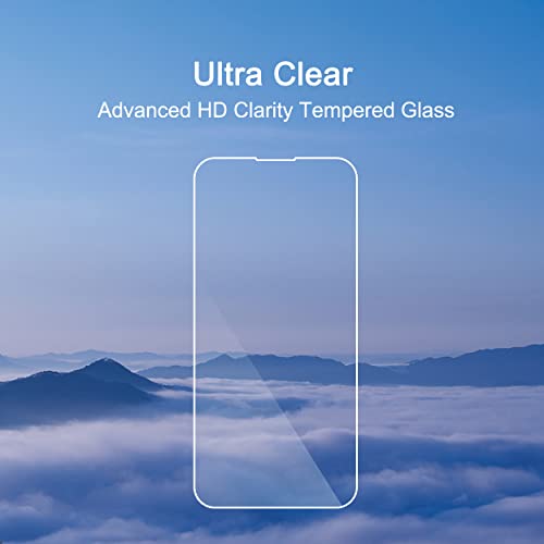 Ailun Glass Screen Protector for iPhone 14 Plus/iPhone 14 Pro Max [6.7 Inch] Display 3 Pack Tempered Glass, Sensor Protection, Dynamic Island Compatible, Case Friendly