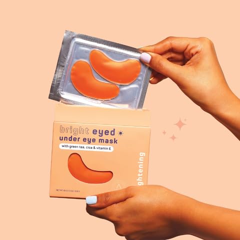 SpaLife Beauty Bright Eyed Undereye Masks | Hydrogel Eye Patches for Dark Circles, Puffiness, & Dullness with Vitamin E, Green Tea | 2-in-1 Skincare | 32 Pairs