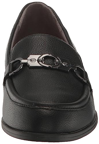 Dr. Scholl's Shoes Womens Rate Adorn Slip On Casual Loafer Black Smooth 6 M
