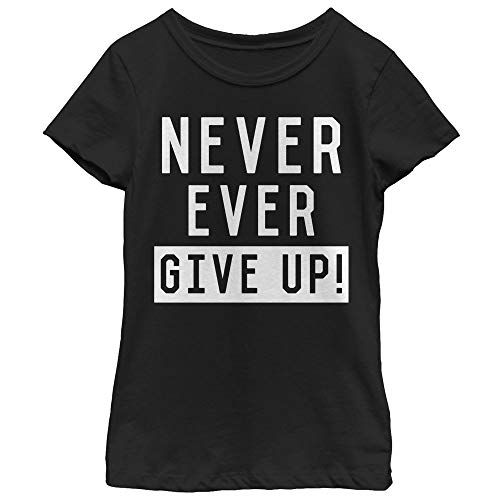 Fifth Sun Big Girls' Inspirational Graphic T-Shirt, Purple Strong, X-Large/14-16