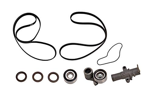 Timing Belt & Water Pump Kit Compatible with Honda, Acura & Saturn Vehicles - Accord, Odyssey, Pilot, TL, RL, MDX, Vue 3.5, 3.0, 3.7 - Replaces TKH002, TCKWP329, 19200-RDM-A02 19200-RDV-J01