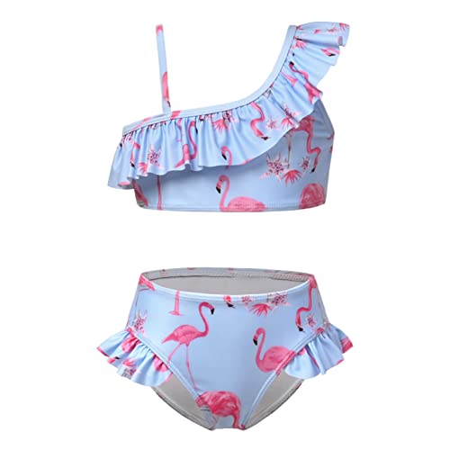 Big Girls Swimwear Beach Clothes Mermaid Swimsuits 2-Piece Bathing Suits,Size 12 13