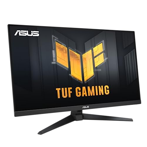 ASUS TUF Gaming 32” (31.5-inch viewable) 1080P Gaming Monitor (VG328QA1A) - Full HD, 170Hz, 1ms, Extreme Low Motion Blur, FreeSync Premium, Eye Care, Shadow Boost, HDMI, Tilt Adjustable,Black