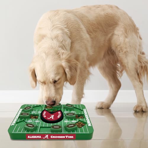 Pets First NCAA Iowa State Large Puzzle Toy, Dog Puzzle Treat Toy, New Large Size, Interactive Dog Treat Toy, Dog Slow Feeding Toy