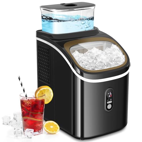 Xbeauty Ice Maker Countertop Up to 35lbs of Ice a Day with Self-Cleaning,16Pcs/5Mins, Portable Ice Maker Machine with 1.5L Removable Water Tank/24H Timer,GREY