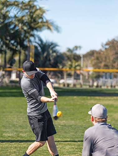 SKLZ Premium Impact Limited-Flight Training Baseballs, 6-Pack, Yellow