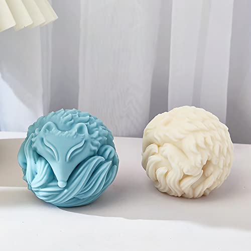 18 Pack Succulent Mold Succulent Candle Mold Handmade Succulent Silicone Mold Flower Silicone Mold for Candle Cactus Mold Peony Mold Plant Decorate Mold Candle Making Mold 3D Animal Mold