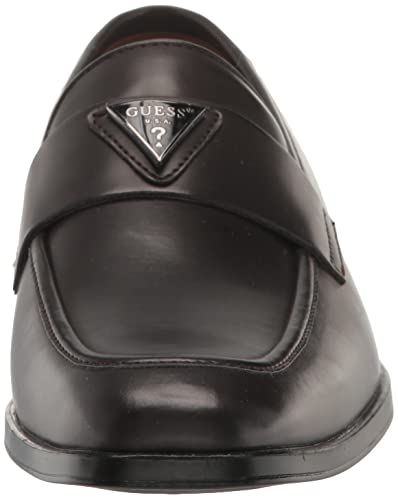 Guess Men's Hemmer Loafer, Dark Brown 200, 12