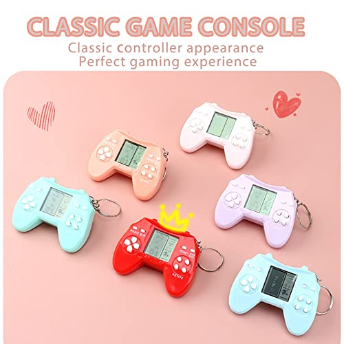 DJMUMU 18Pcs Mini Games Party Favors Keychains for Kids Video Game Party Favors Video Game Keychains for Backpack Birthday School Party Favor Supplies Key Chains for Kids Video Game Favors