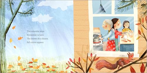 I Am Thankful: A Thanksgiving Book for Kids