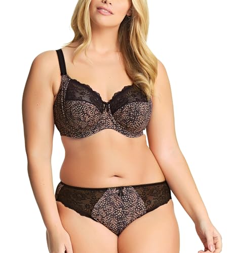 Elomi Women's Morgan Brief Underwear, Ebony, S