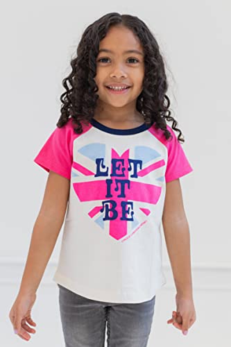 Lyrics by Lennon and McCartney Lennon & McCartney Toddler Girls 5 Pack T-Shirts The Beatles 2T