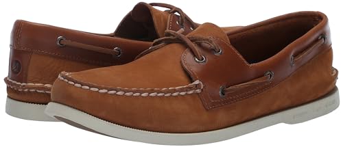 Sperry Men's Authentic Original 2-eye Boat Shoe, Tan, 12 US