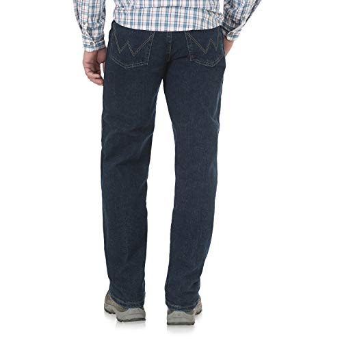 Wrangler Men's Rugged Wear Jean, Antique Indigo,54x30