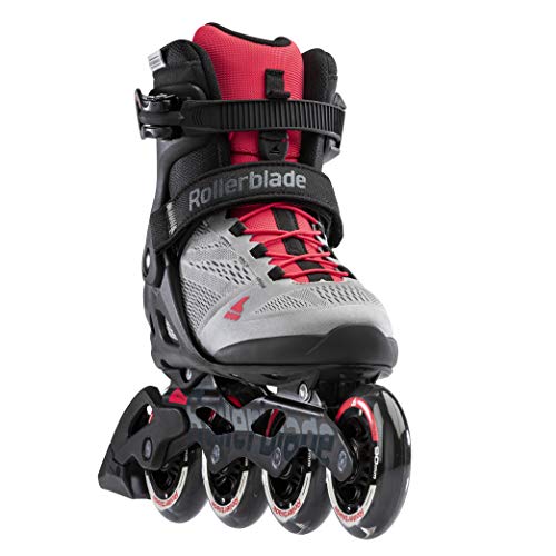 Rollerblade Macroblade 90 Women's Adult Fitness Inline Skate, Neutral Paradise Pink