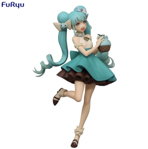 FuRyu Hatsune Miku: Chocolate Mint Sweet Sweets Series Figure, Multicolor