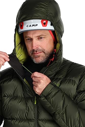 Rab Men's Neutrino Pro Down Jacket for Climbing and Mountaineering - Army - Small