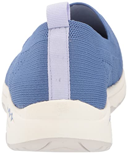 Easy Spirit Women's Tech2 Sneaker, Light Gray, 9.5 Narrow