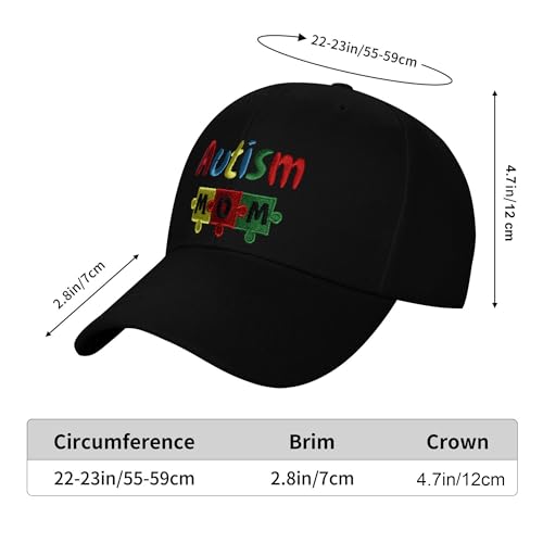 Wolf Embroidered Baseball Cap for Men Women Sports Black Baseball Caps Adjustable Baseball Hat Trucker Hat