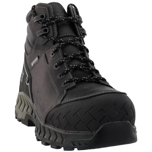 Timberland PRO Men's Work Summit 6 Inch Composite Safety Toe Waterproof Industrial Work Boot, Black, 7W