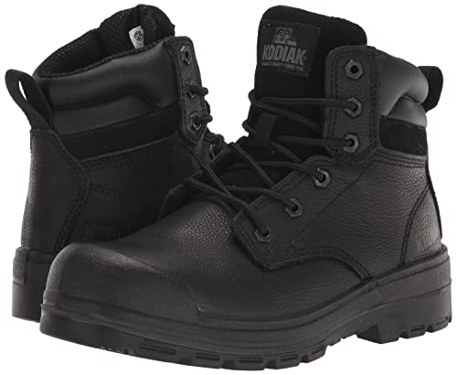 Kodiak Men's Greb 6" Steel Toe Safety Work Boot Industrial, Brown, 13 Wide